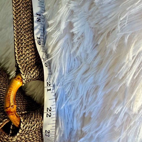 Eric Javits Bag | Taupe Woven Bamboo Accents | Gently Used - Like New Condition! - Picture 15 of 16